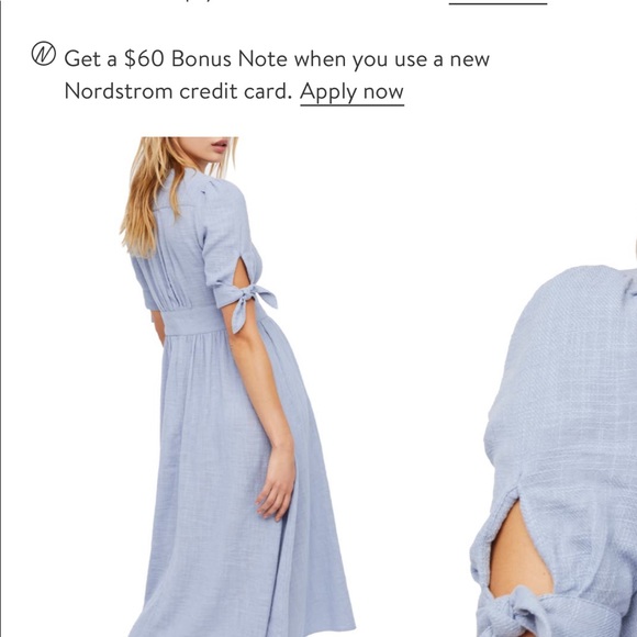 Free People dress Love Of My Life Cotton Midi - Picture 2 of 5